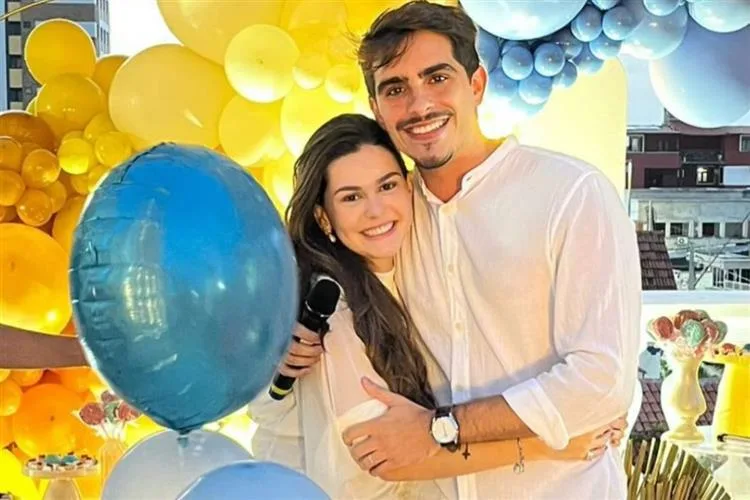 Vem, Miguel: emoção toma conta do chá revelação de Lize Bezerra e Gabriel Sanford