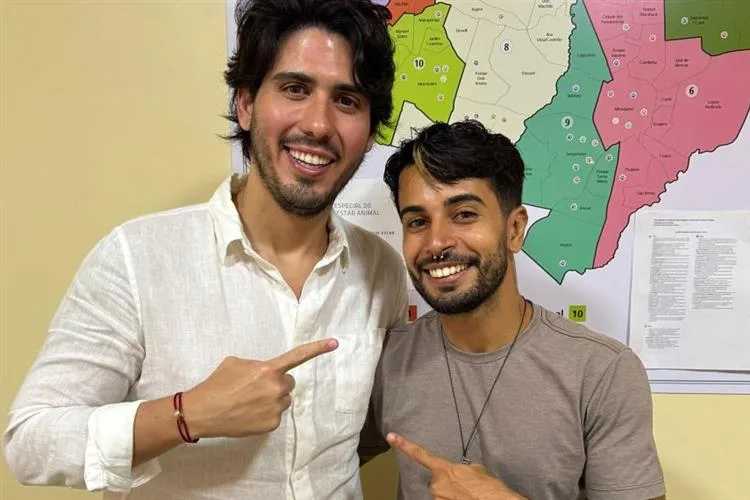 Vinicius Machado visita o novo secretário de Proteção Animal de Fortaleza, Apollo VICZ