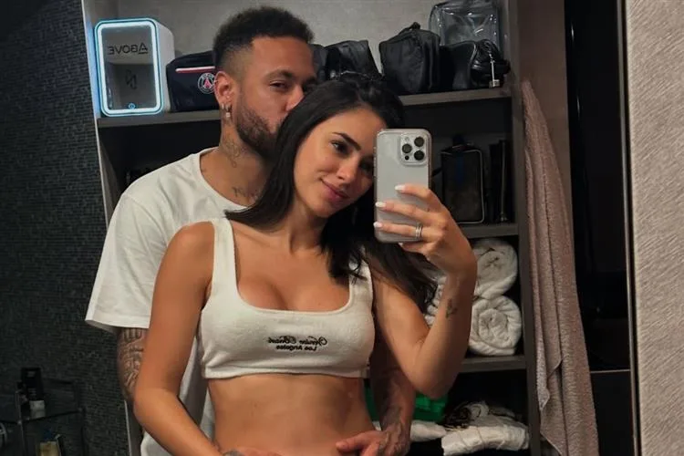 Neymar e Bruna Biancardi anunciam o nome da sua segunda filha