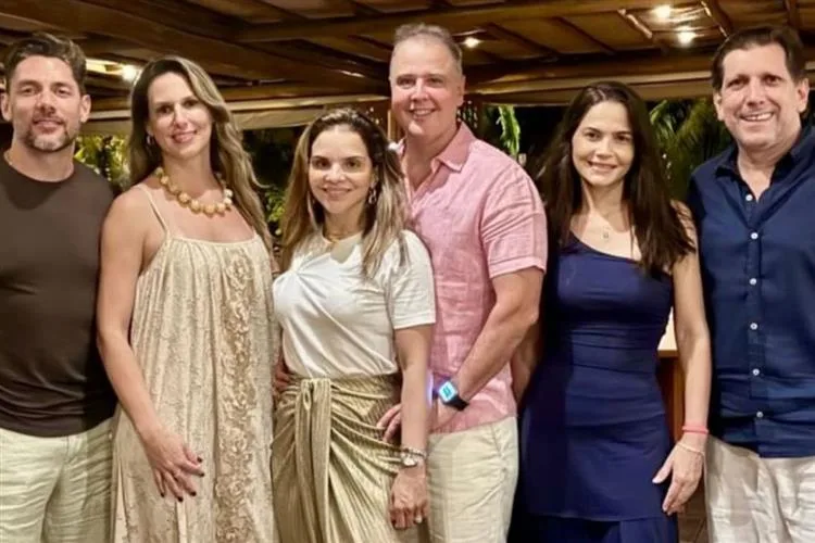 Viviane e Fabrício Martins curtem final de semana de luxo no Fortim