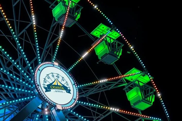 Circo Celestia apresenta maior roda gigante da América Latina nos últimos dias de 2025 em Fortaleza