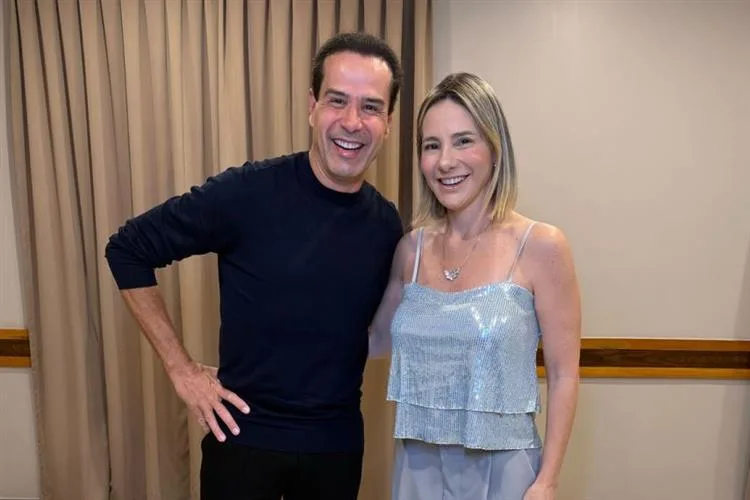 Gaída Dias entrevista Ricardo Nunes na Convenção Nacional dos Empresários