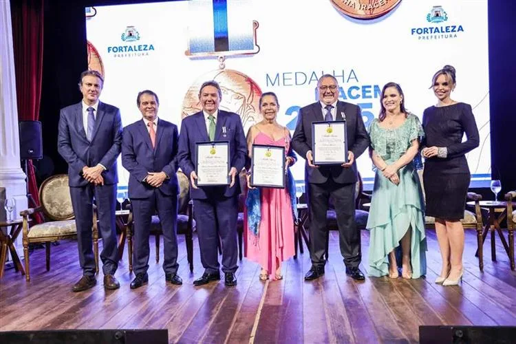 Dora Andrade, Ivens Dias Branco Júnior e Ottorino Bonvini são agraciados com a Medalha Iracema 2025