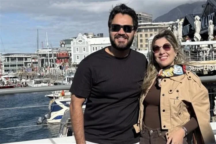 Roberta e Luciano Maia celebram o feriado da Páscoa em Cape Town, na África do Sul