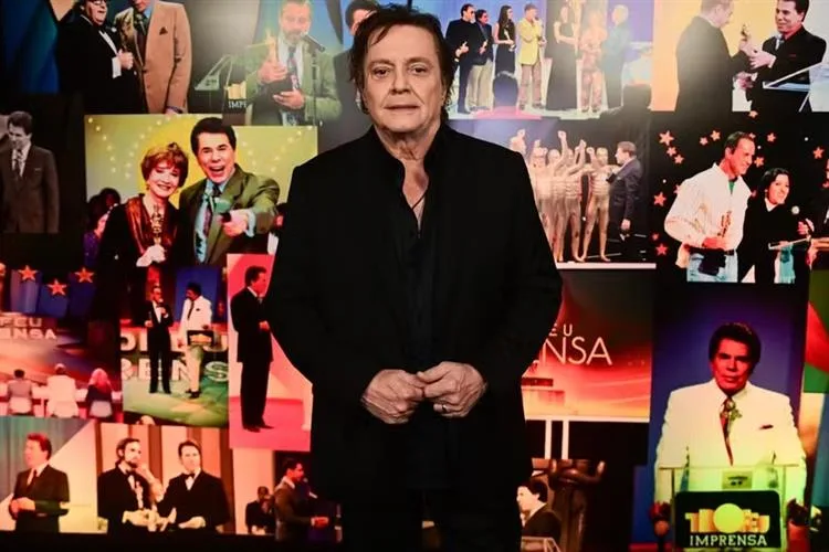 “Uma alma linda”, diz Fábio Júnior sobre Silvio Santos no Troféu Imprensa