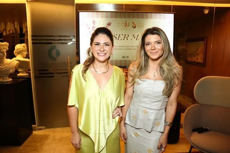 Juliana Gouveia e Nathália da Escóssia falam de maternidade durante evento na Clínica Jório Conceito