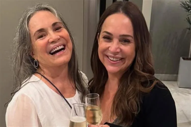 Gabriela Duarte sobre trabalho com a mãe, Regina Duarte: "muitas brigas"