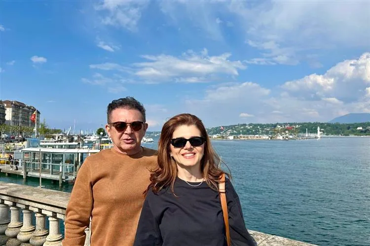 Rilka e Max Bezerra comemoram Bodas de Oliveira na Suíça
