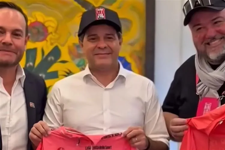 Evandro Leitão confirma Giro d’Italia Ride Like a Pro em Fortaleza