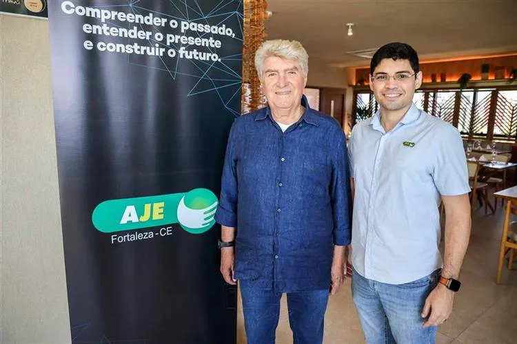 AJE Fortaleza realiza Almoço Empresarial com Amarílio Macedo