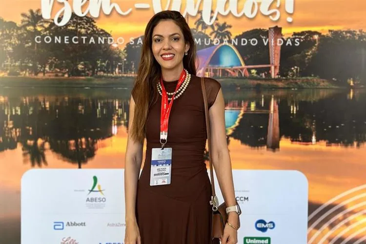 Ana Flávia Torquato participa do Congresso Brasileiro de Obesidade e Síndrome Metabólica