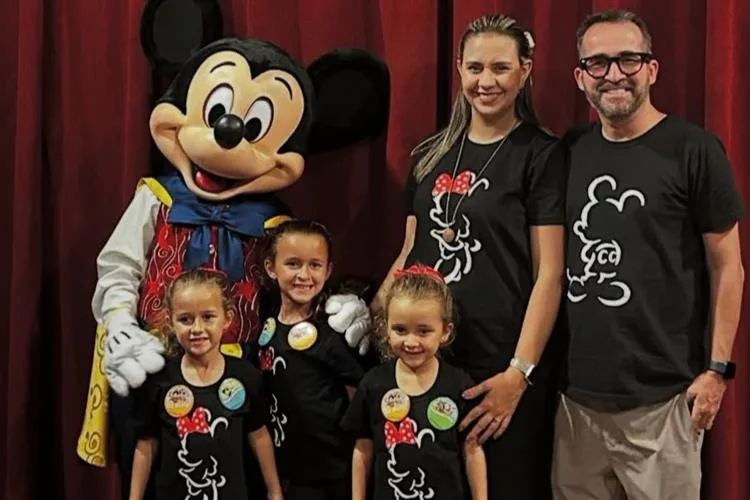 Marcela Verçosa e Biriba do Vale aproveitam dias inesquecíveis na Disney