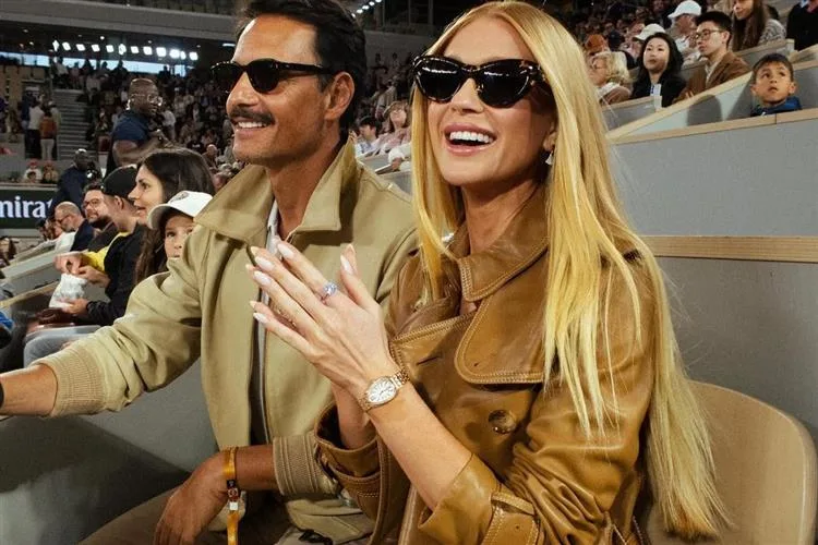 Marina Ruy Barbosa causa frisson em Paris com Rodrigo Santoro