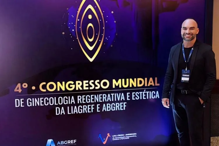 Marcelo Ponte participa do Congresso Mundial de Ginecologia Regenerativa e Estética no RJ