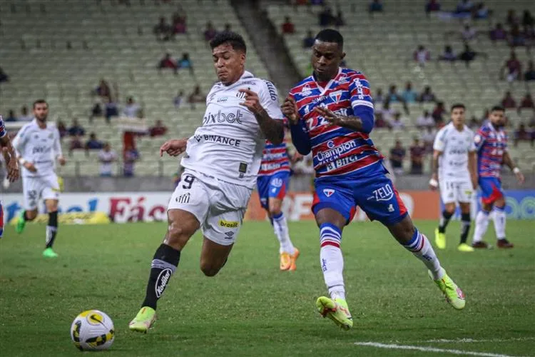 TV Cidade/Record transmite Fortaleza x Santos pelo Brasileirão nesta quinta-feira (12)