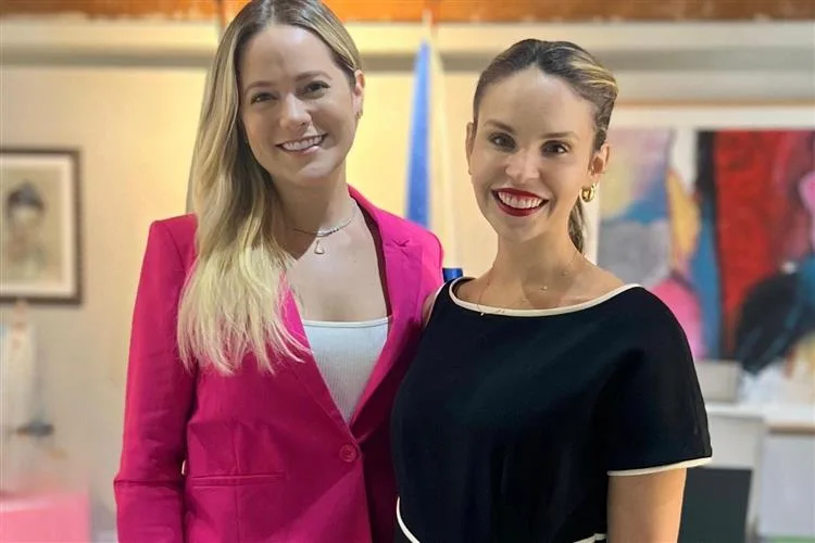 Parcerias em benefício de Fortaleza dominam reunião de Gabriella Aguiar e Tainah Marinho