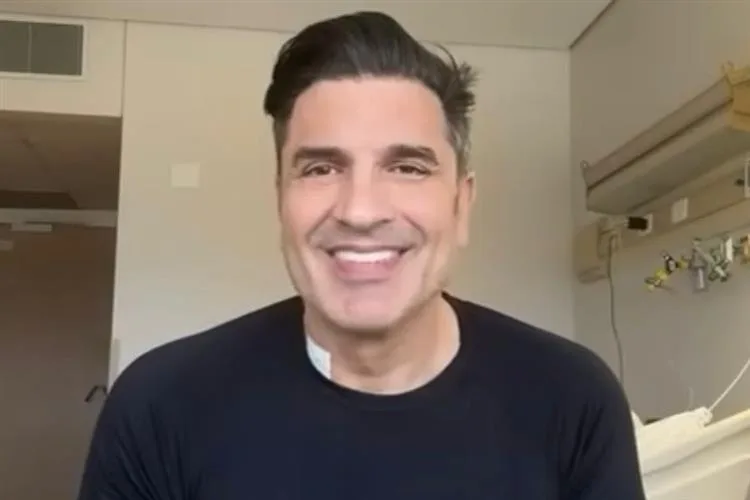 Edu Guedes recebe alta após cirurgia de emergência