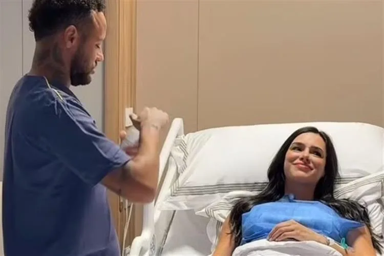 Bruna Biancardi mostra detalhes do nascimento da segunda filha, Mel