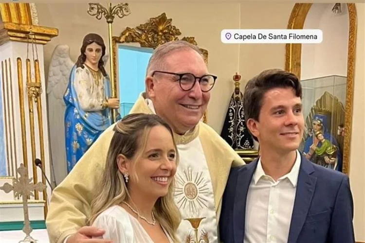 Rodrigo Beltrão e Larissa Rodrigues celebram renovação de votos em cerimônia emocionante