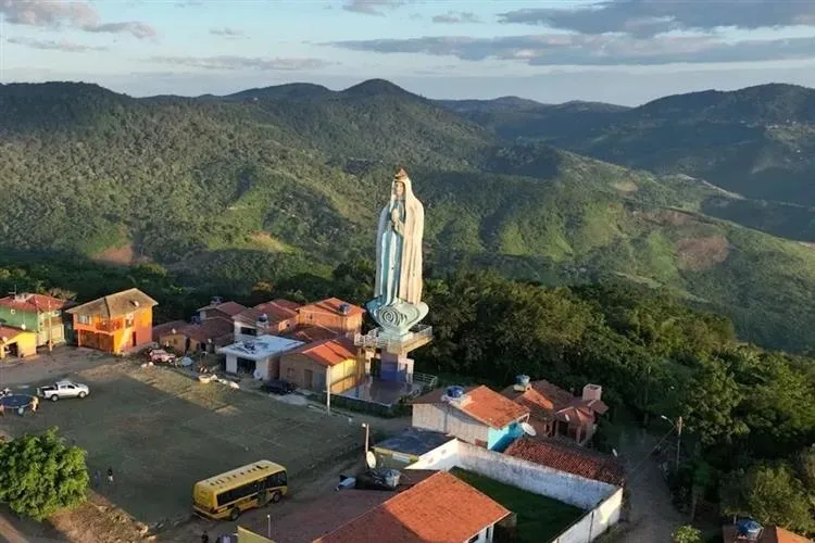 Estátua de Nossa Senhora de Fátima em Guaramiranga entra na Rota do Turismo Religioso do Ceará