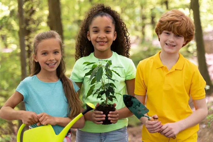 Crianças para o futuro: educação ambiental renova esperança