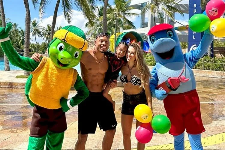 Velocista Paulo André celebra em dose dupla no Beach Park: seu aniversário e do filho
