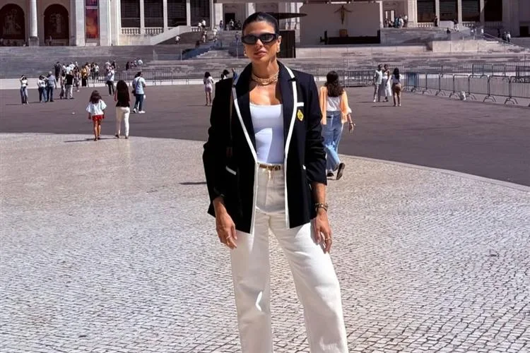 Nayanne Ibiapina vivencia momento de fé em visita ao Santuário de Fátima