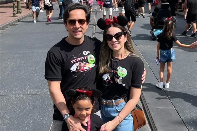 Lina Ponte e Diego Kaur vivem a magia Disney