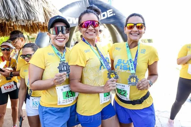 Água Mineral Indaiá é a água oficial da Sunrise Run Brasil