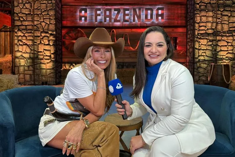 Cleane Fontenele marca presença no lançamento oficial de A Fazenda 17