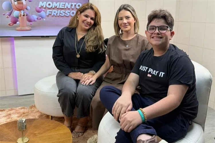 Gabriel de Maria é entrevistado por Gaída Dias no Momento Frisson