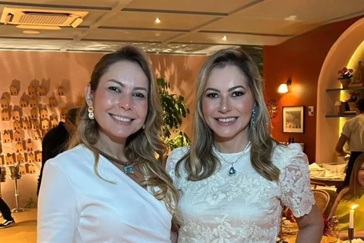 Talynie e Talyzie prestigiam evento da Breton na CasaCor Ceará 2025