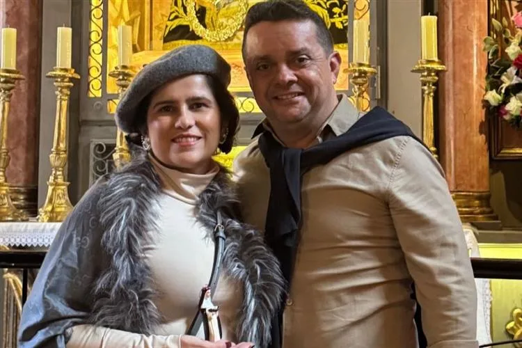Micheline e Germano Albuquerque em temporada pelo Peru