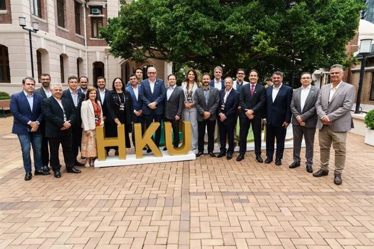 Secretário Domingos Filho na comitiva cearense que participa de imersão em Hong Kong