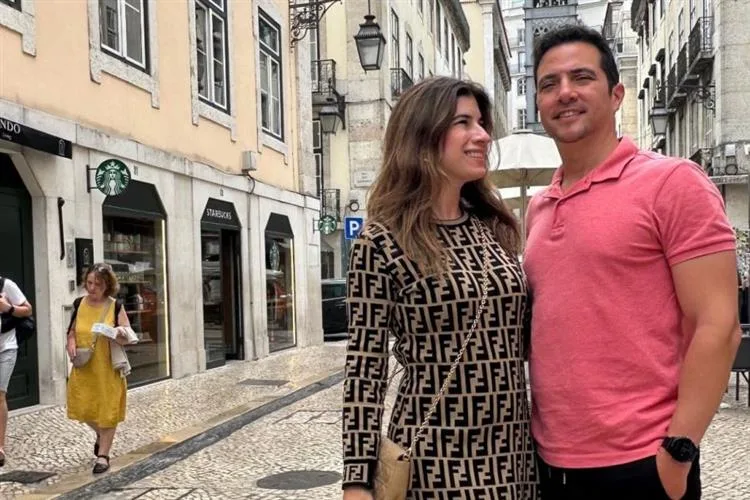 Themis e Roberto Briand em giro por Portugal