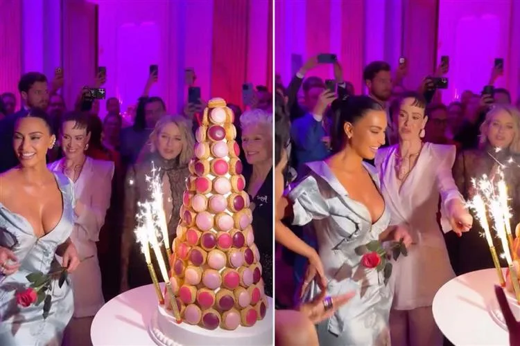 Kim Kardashian celebra 45 anos com festa estrelada em Paris