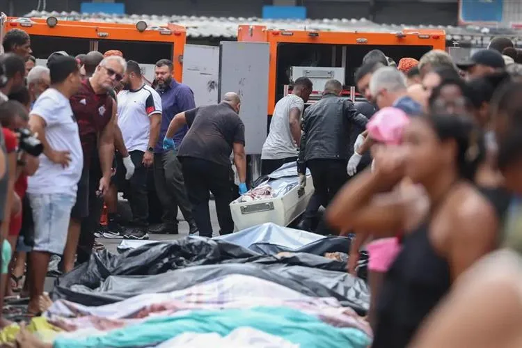 Operação Contenção deixa 119 mortos no Rio de Janeiro e se torna a mais letal na história do estado