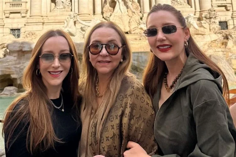 Arte e cultura prevalecem na trip italiana de Sandra Fujita com família