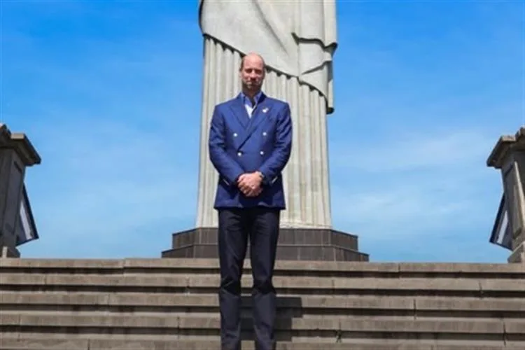 Príncipe William recria icônica foto da mãe no Cristo Redentor
