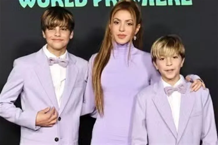 Shakira faz aparição com filhos e impressiona com o tamanho dos meninos na première de Zootopia 2