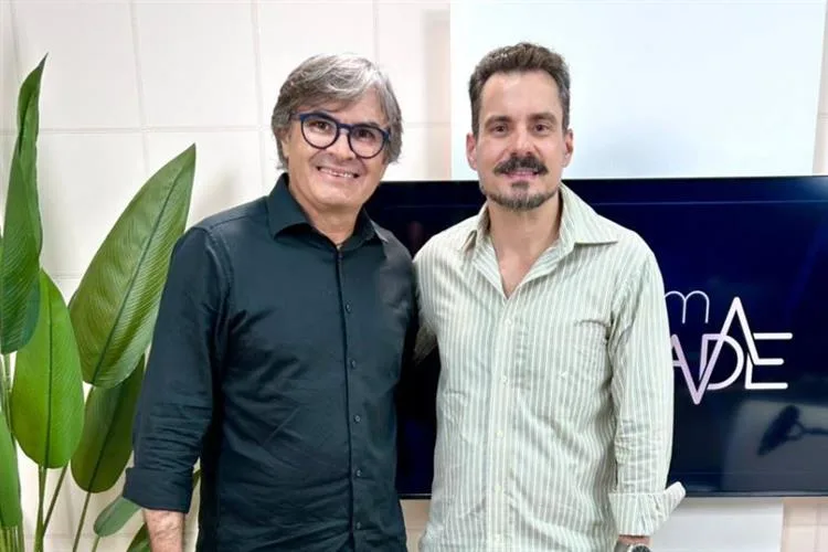 Miguel Dias Filho recebe Rosier Alexandre no Grupo Cidade
