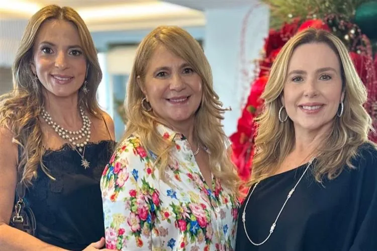 Morgana Dias Branco recebe turma seleta em seu tradicional Natal