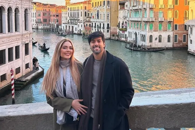 Priscila Levy e Samir Gaspar curtem giro pela Itália