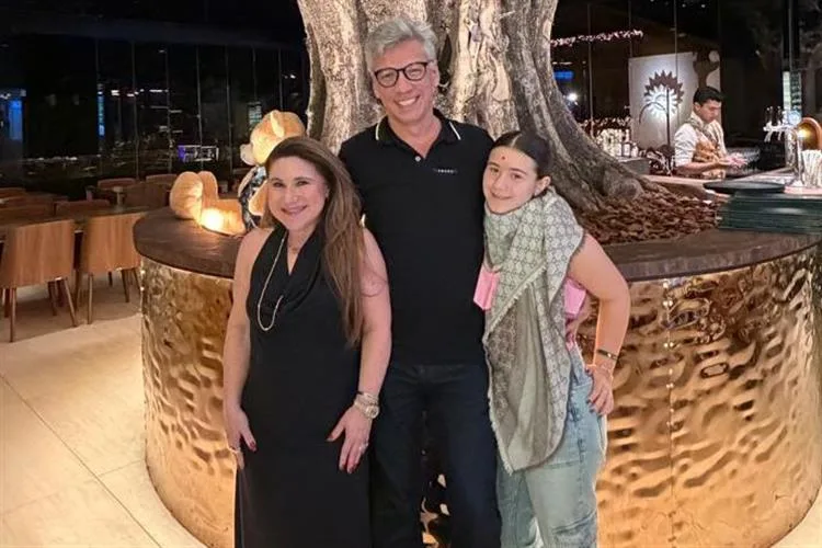 Ana Paula Aguiar e Marcus Moitas em dias de lazer com a família em Gramado