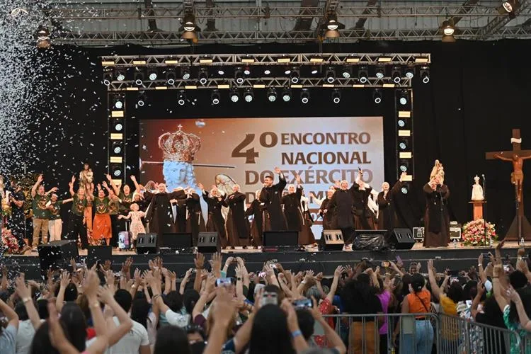 Instituto Hesed reúne fiéis no 4º Encontro Nacional do Exército de São Miguel, na Canção Nova