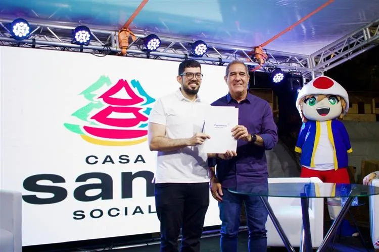 Sistema Fecomércio firma parceria com a Fundação Sana e anuncia primeira unidade modular itinerante