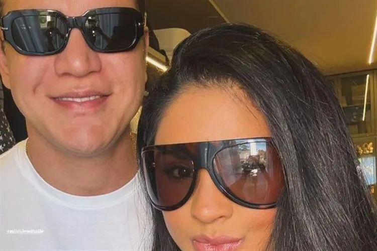 Mileide Mihaile surge ao lado do namorado e compartilha momento de lazer