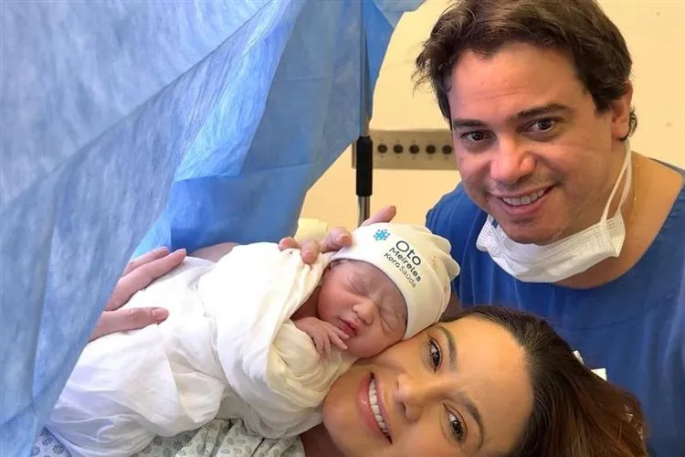 Nasce Maria Helena para felicidade de Giordanna e Júnior Mano
