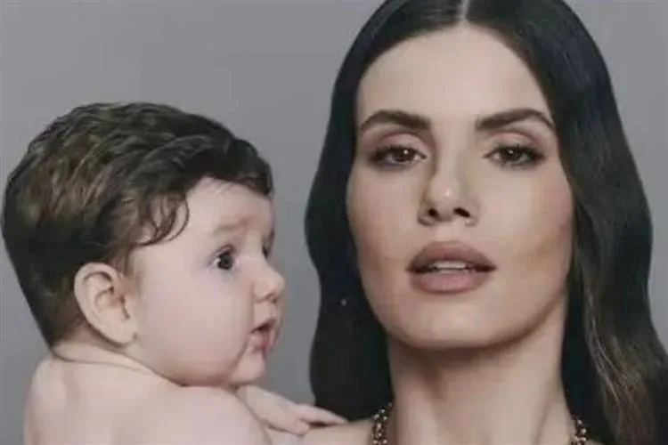 Camila Queiroz mostra a filha com Klebber Toledo pela 1ª vez e causa aquele frisson nas redes