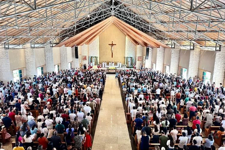 Romaria ao Santuário Diocesano de Nossa Senhora de Fátima deve reunir multidão nesta quarta (13)